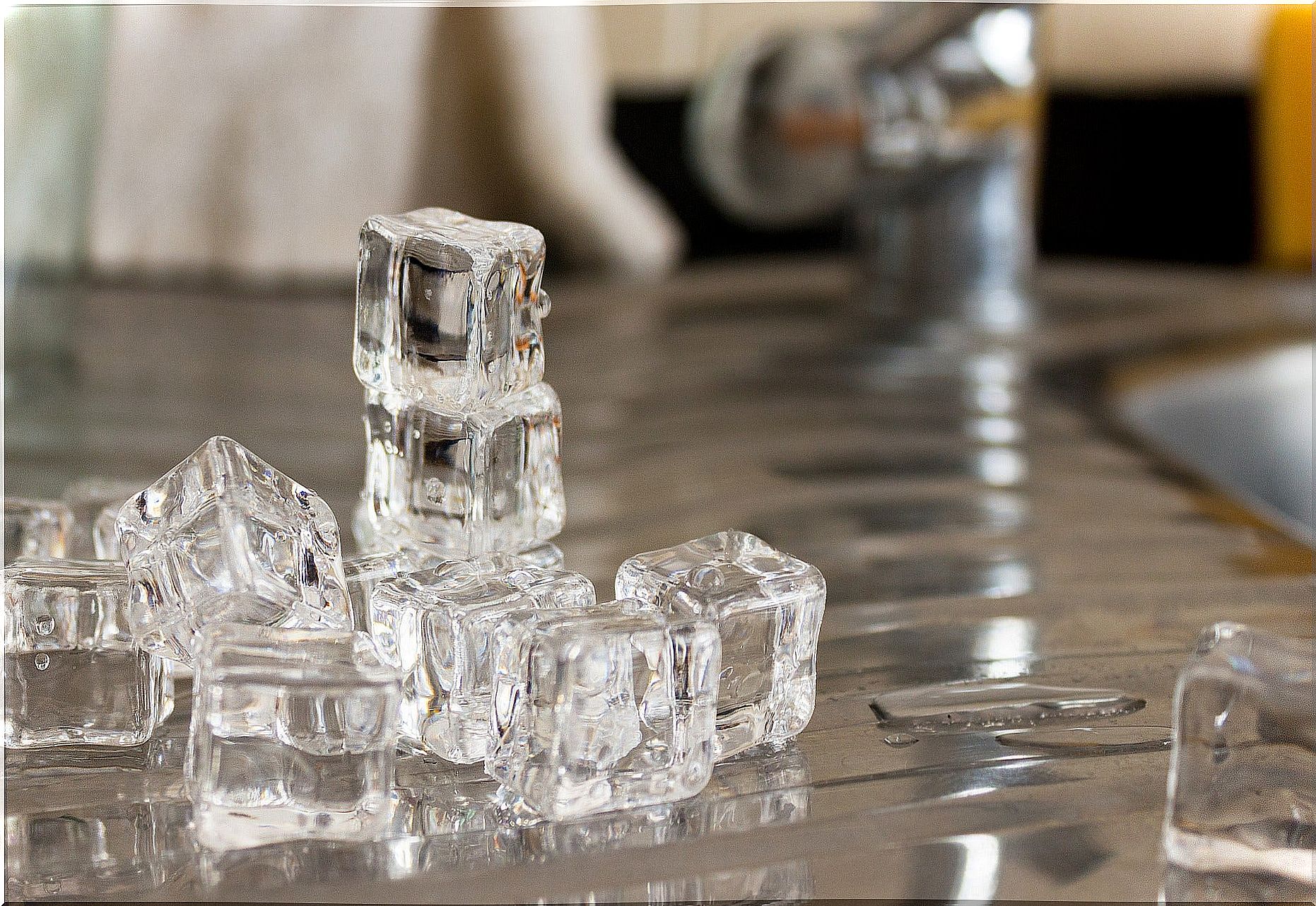 ice cubes