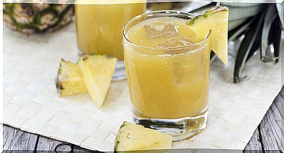 Pineapple juice.