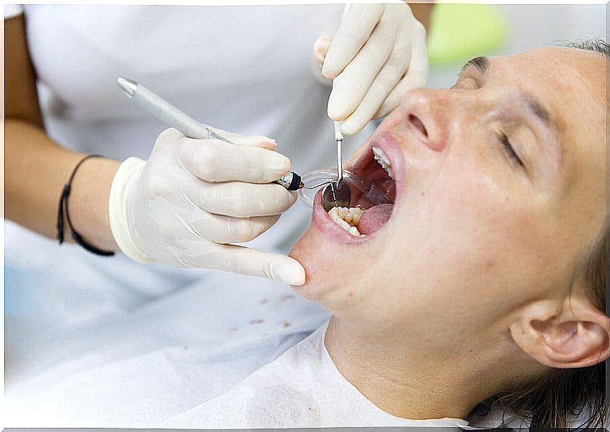 Patient in dentistry