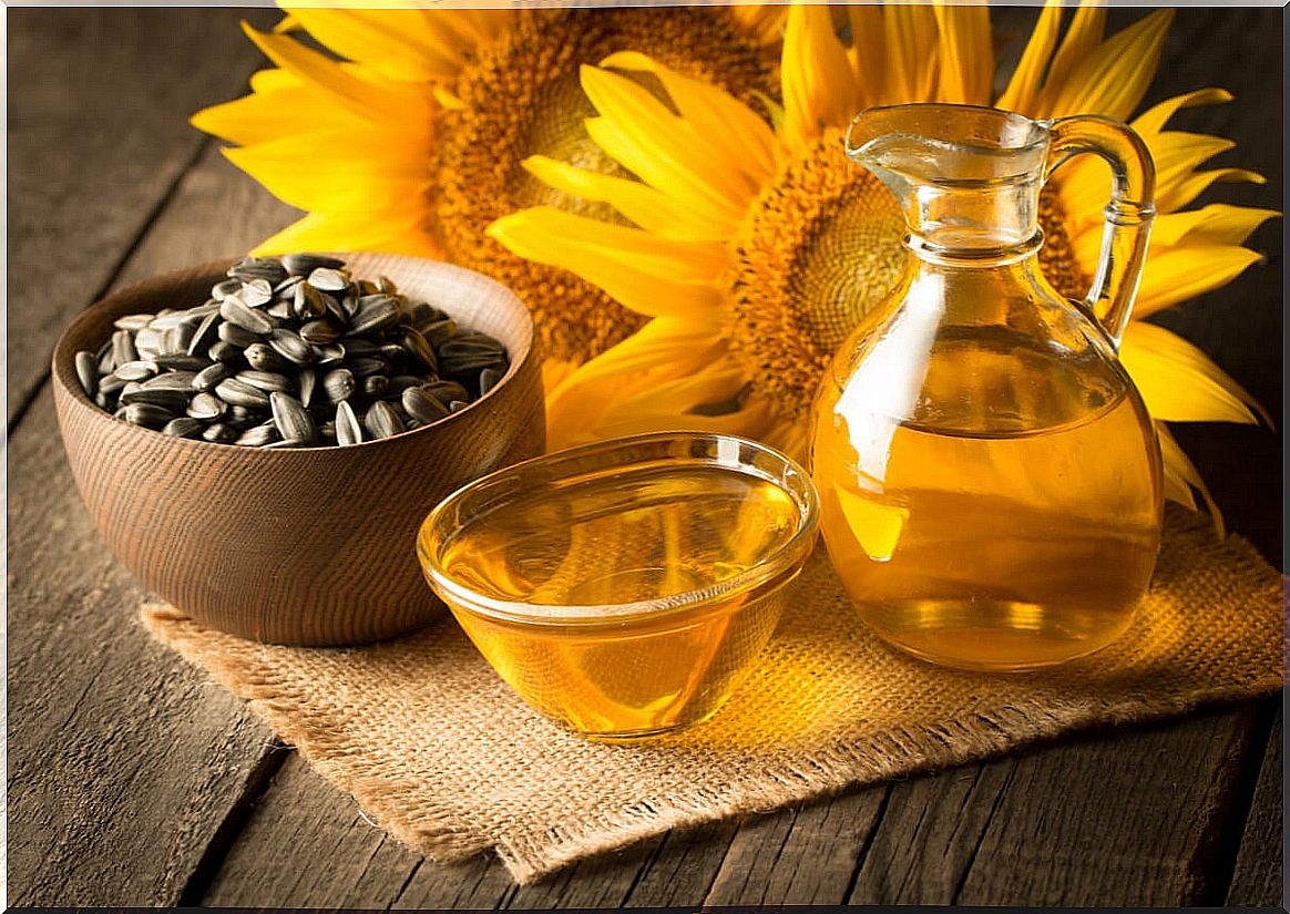 Sunflower oil.