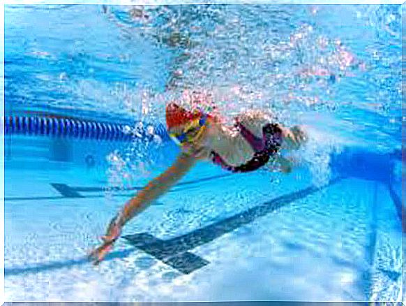 Swimming helps improve health